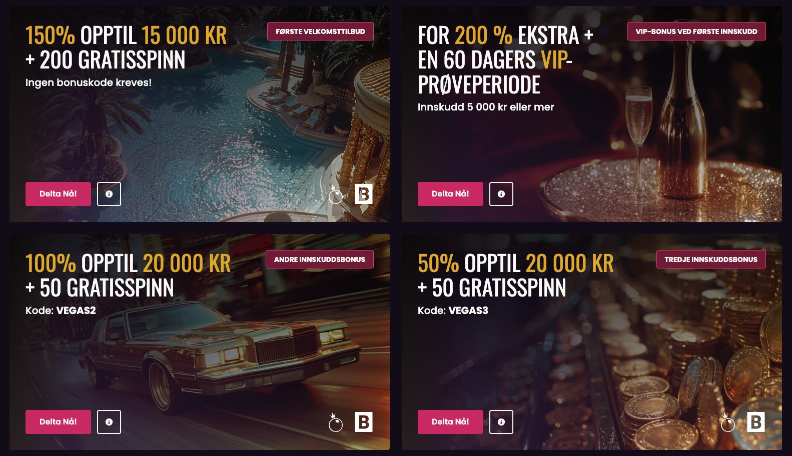 casinovegasNow bonus offers and promotions for new and existing players